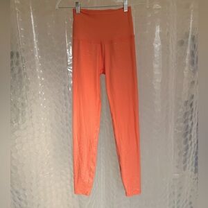 Beyond Yoga Orange Sparkle Legging Size Small